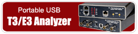 T3/E3 Portable Analyzer