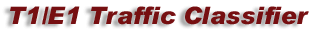 T1/E1 Traffic Classifier
