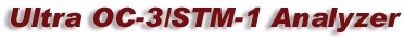 Ultra OC-3/STM-1 Analyzer
