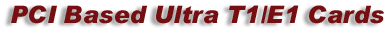 Ultra T1/E1 Analyzer