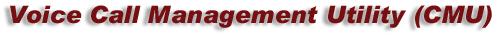 Voice call mangement utility