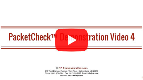 PacketCheck One-Way Delay Measurement Video