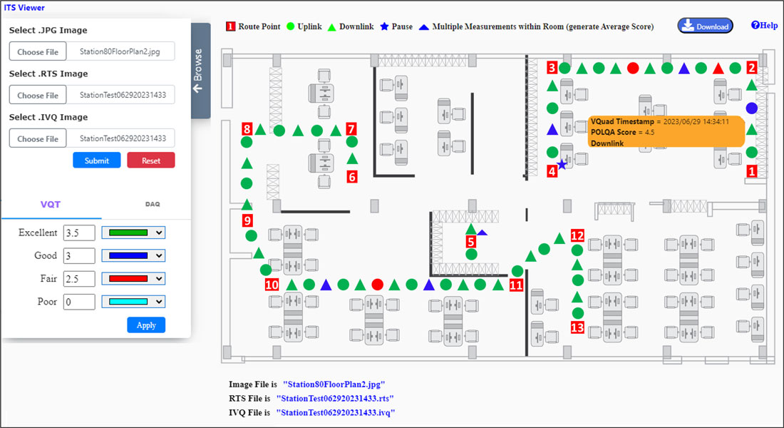 Indoor Tracking System (ITS) with WebViewer™