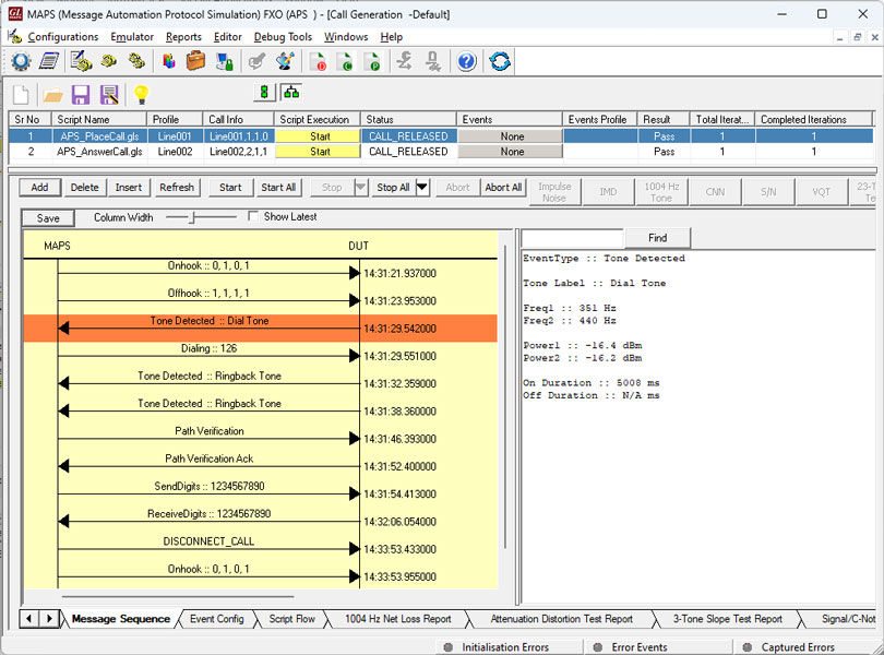 FXO FXS Call Emulation