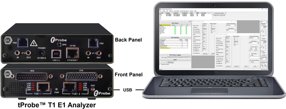 tProbe T1 E1 Analyzer