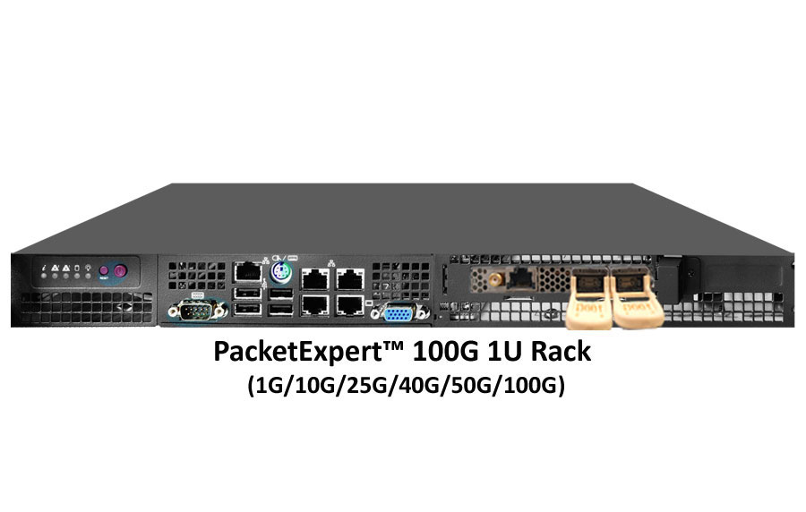 PacketExpert™ 100G 1U Rack