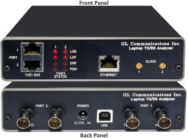 Portable USB T3 E3 Unit