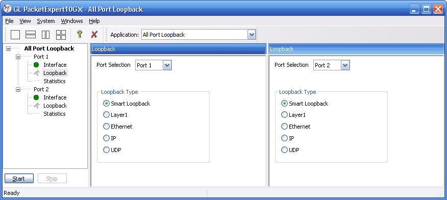 Loopback Configuration on 10G Ports