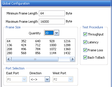 rfc 2544 ethernet testing