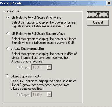 Vertical Scale Dialog