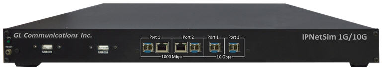 IPNetSim™ 1U Rack Image