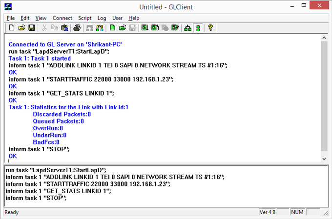 WCS LAPD Server Example Scripts