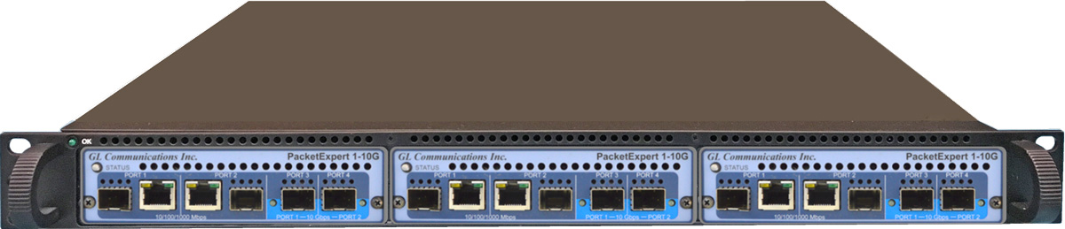 12-Port PacketExpert™ 10GX mTOP™ 1U Rackmount