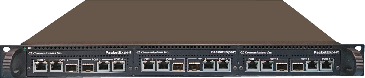 PacketExpert™ 1G mTOP™ 1U rack solution