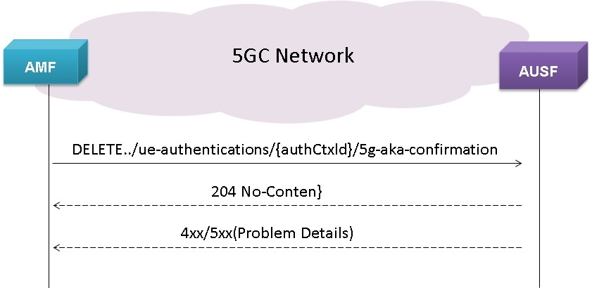 Authentication Result Removal with 5G AKA method