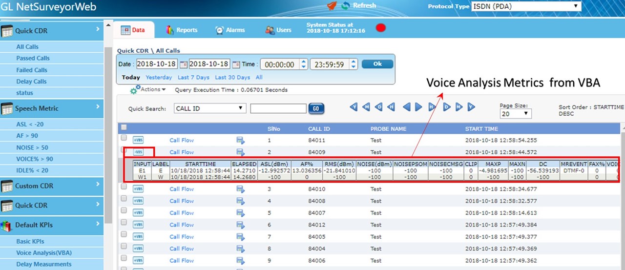 Netsurveyorweblite data view voice analysis vba statistic