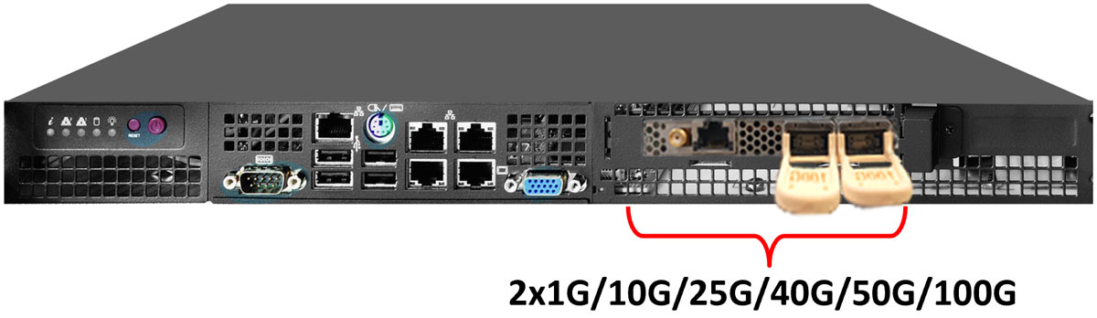PacketExpert™ 100G – 1U Rack PC