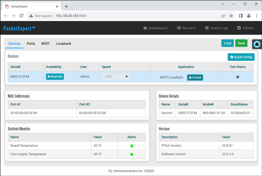 Smart Loopback Testing
