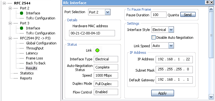 ethernet testing rfc 2544 ethernet testing rfc 2544