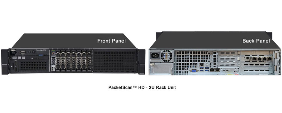 PacketScan™ HD - 2U Rack Unit