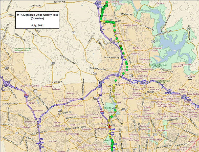 Coverage map