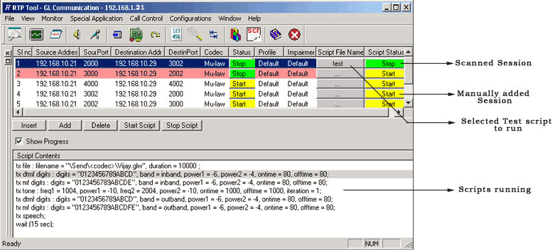 RTP ToolBox� RTP Packet Testing & Simulation Tools