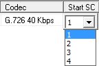 G726-40kbps