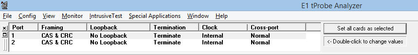 T1/E1 Interface Configuration