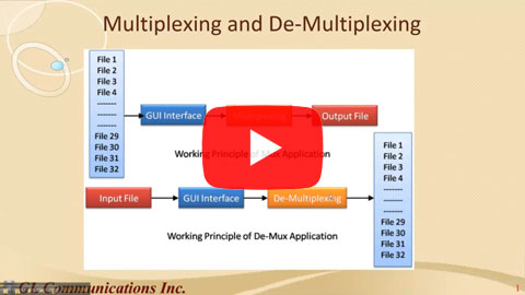 Multiplex and Demultiplex T1 E1 Lines