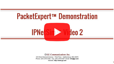 PacketExpert™ - IPNetSim Part-2