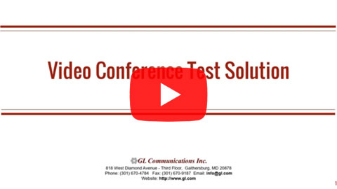 Video Conference Test Solution