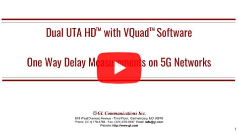 OWD Measurement on 5G Networks