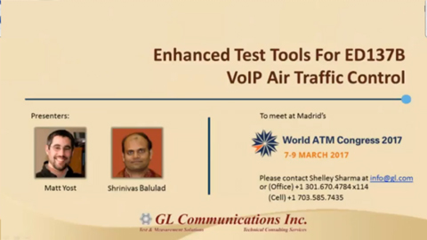 Enhanced Test Tools for ED-137B VoIP Air Traffic Control