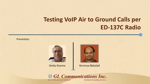 Testing VoIP Air to Ground Calls per ED 137C Radio