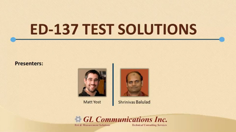 ED-137 Test Solutions
