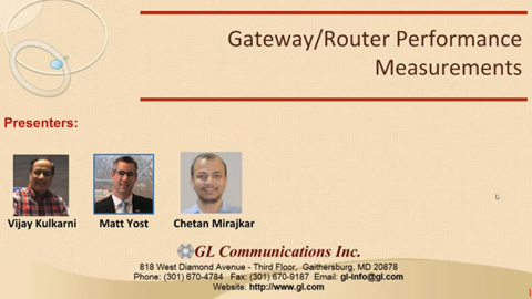 Measuring Router / Gateway Performance