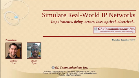 Simulate Real World IP Network