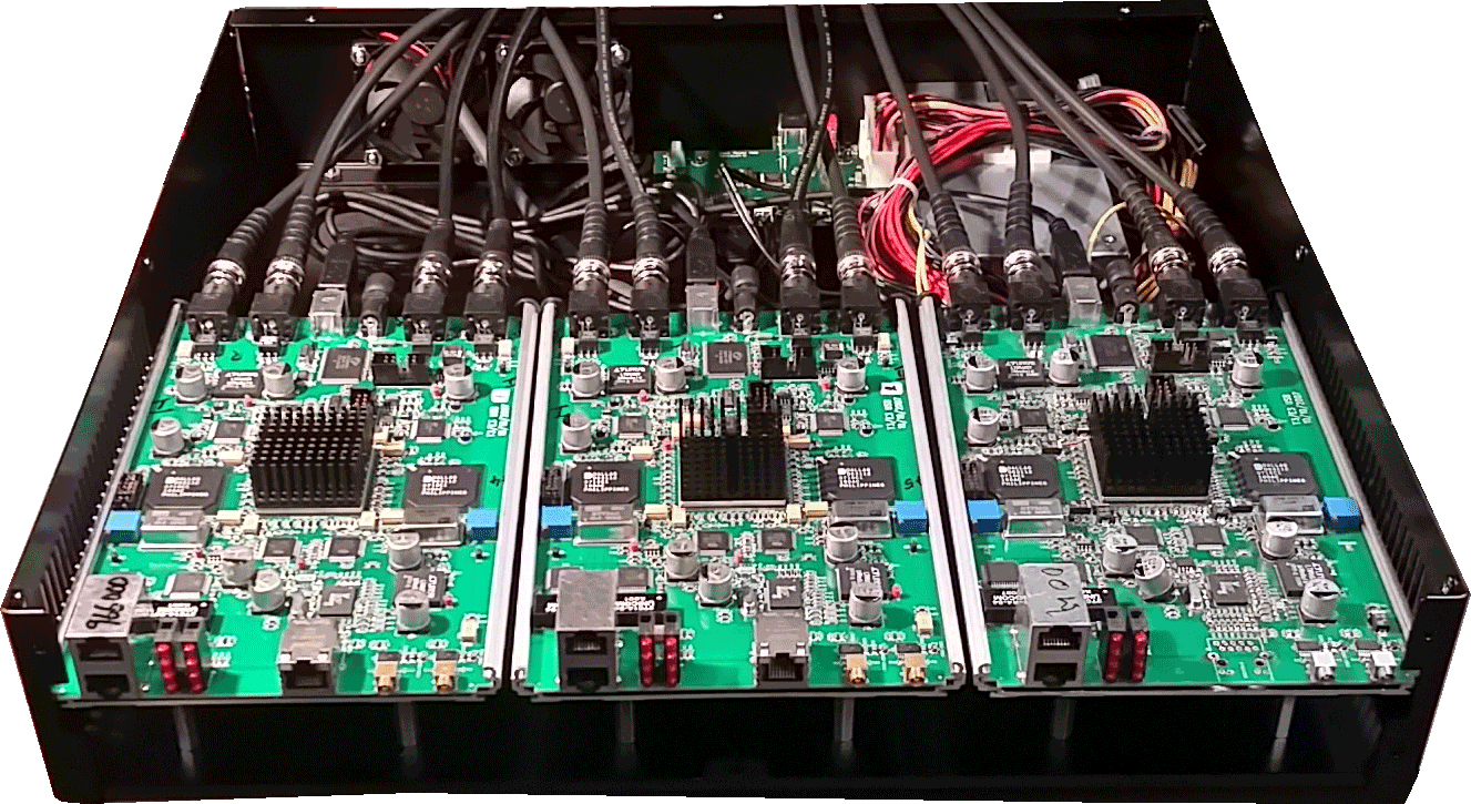 Top view of Rack Enclosure