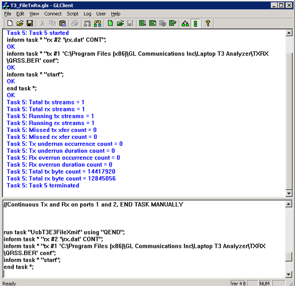 File transmission and reception