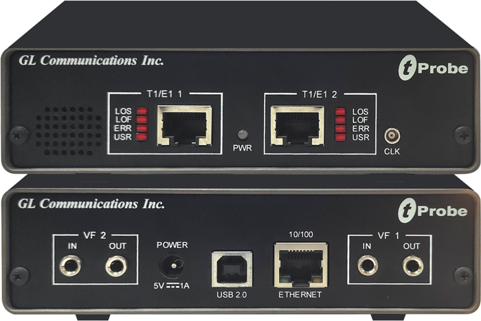 VF Interfaces in tProbe™ T1 E1