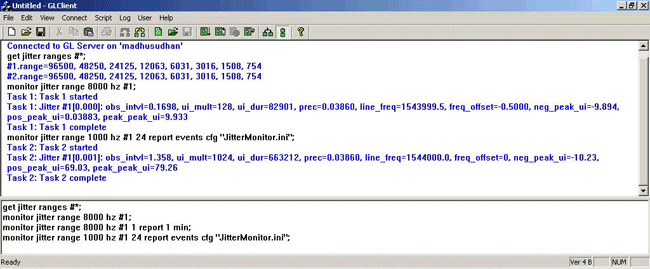 WCS Jitter Measurement Overview